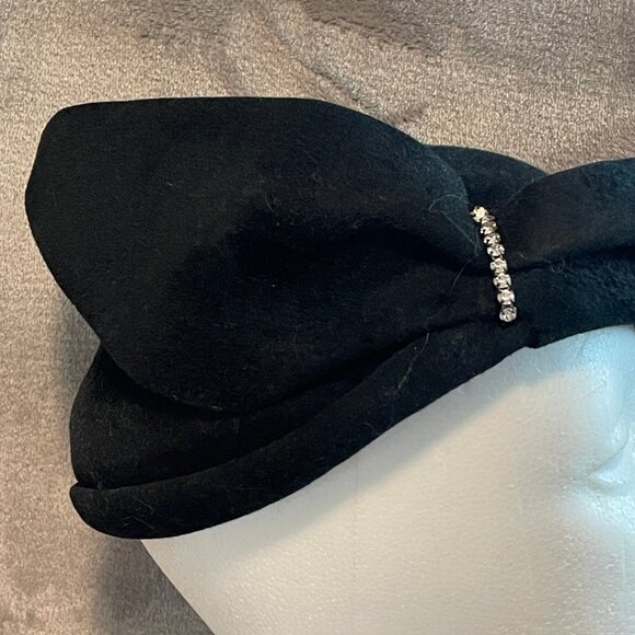 Velour vintage hat 30s  40s - Picture 2 of 7